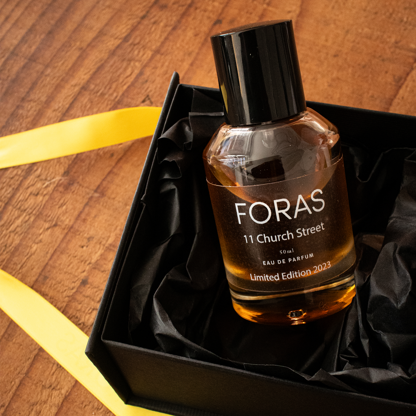 Bottle of the 11 Church Street fragrance