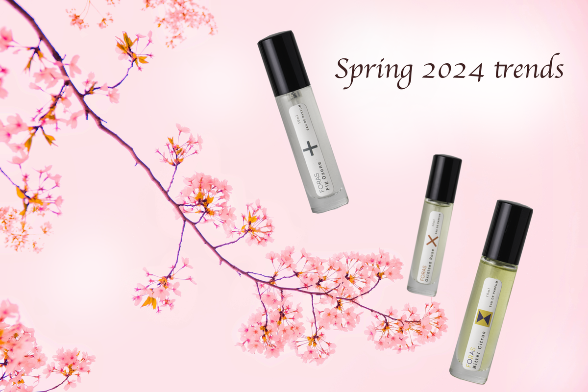 Six Perfume Trends for Spring 2024 – Foras Fragrance and Skincare