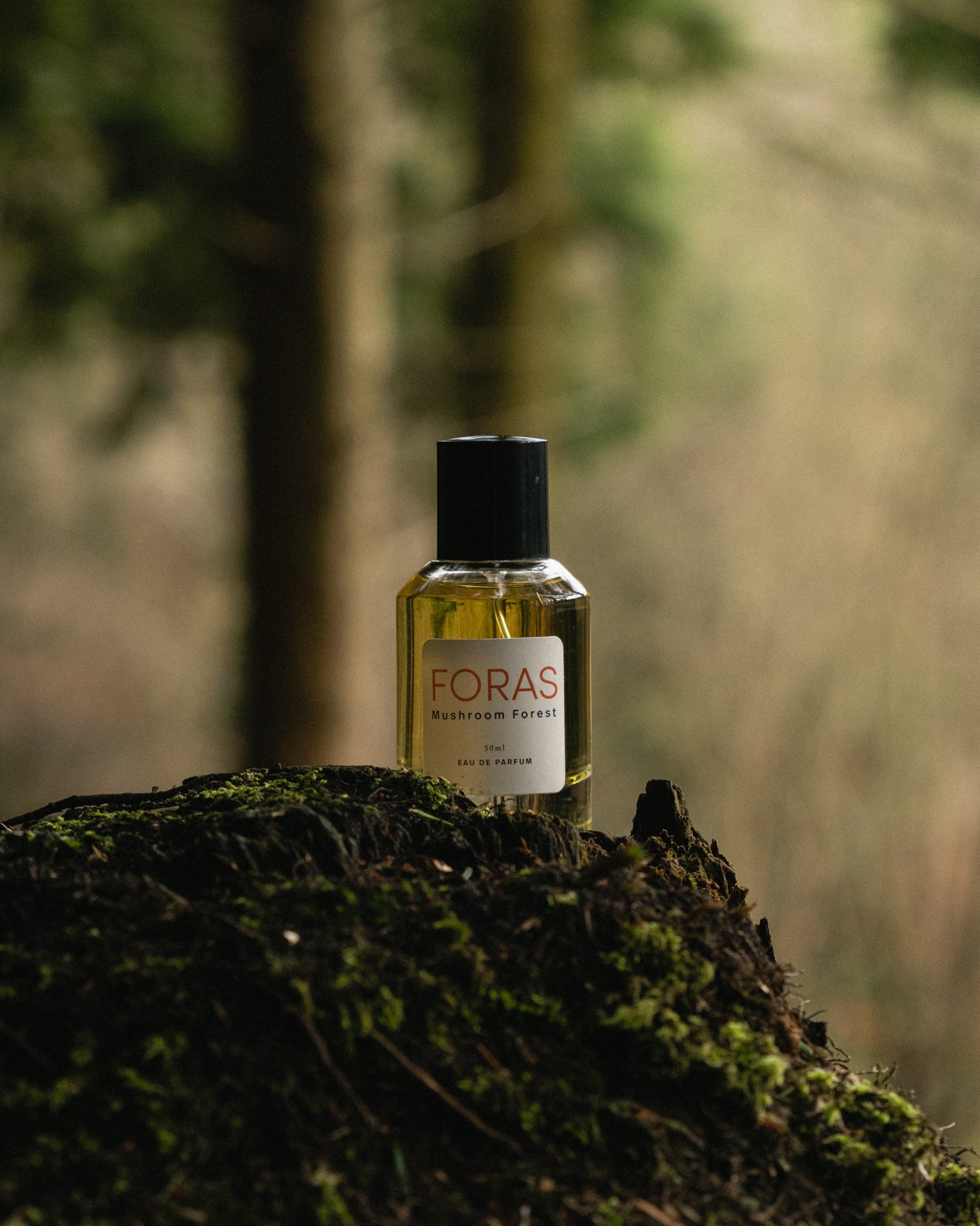 Mushroom Forest fragrance - 50ml bottle in the woods